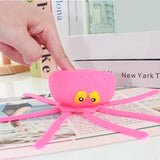 Baby Bath Toys Sponge Water Absorbing Octopus Squeezing Stress Relief Toys Summer Swimming Play Water Toy for Children