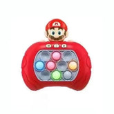 2024 New Quick Push Game Pop Up Fidget Bubble Electronic Pop it Pro Game Light AntiStress Toys For Adult Kids Gift With Box