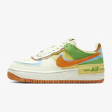 حذاء Nike Air Force 1 Low متعدد الألوان بتصميم مرقع عصري مريح للشباب، مئات من أحذية الأزياء المزخرفة