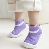 Toddler Baby Summer Mesh Breathable First Walker Pure Color Girls Boys 0-3T Non-Slip Casual Shoes Lightweight Sneakers Sandals