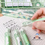 Kawaii Mechanical Pencil set 0.5/0.7mm 2B Refill Cute Cartoon Automatic Pencils School Office Supplies Child Gift Statione