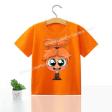 Inside Out 2 T-shirts for Children Anime Cartoon Cute Short Sleeved Shirt Boys Girls Summer Fashion Kawaii Clothing Kids Clothes
