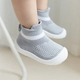 Toddler Baby Summer Mesh Breathable First Walker Pure Color Girls Boys 0-3T Non-Slip Casual Shoes Lightweight Sneakers Sandals