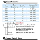 Inside Out 2 T-shirts for Children Anime Cartoon Cute Short Sleeved Shirt Boys Girls Summer Fashion Kawaii Clothing Kids Clothes