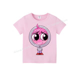 Inside Out 2 T-shirts for Children Anime Cartoon Cute Short Sleeved Shirt Boys Girls Summer Fashion Kawaii Clothing Kids Clothes