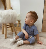 2025 Toddler Kids Infant Baby Boys Clothing Sets For Newborn Organic Cotton Top T-Shirt+Shorts Suit Girls Clothes Outfits 2 Pcs