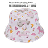 New Panama Summer Baby Sun Hat for Girls and Boys Beach Sun Cap Cartoon Autumn Kids Fisherman's Cap Outdoor Baby Bucket Hat