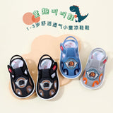 Baby Squeaky Shoes Summer Sandal High Quality Funny Toddler Sound Prewalking Sneaker 2024 New Fashion for Kid Boys Girls  MY2401
