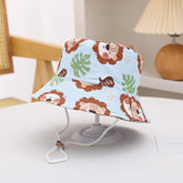 New Panama Summer Baby Sun Hat for Girls and Boys Beach Sun Cap Cartoon Autumn Kids Fisherman's Cap Outdoor Baby Bucket Hat
