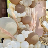 Coffee Brown Balloon Garland Arch Kit Wedding Birthday Party Decoration Kids Ballon Baby Shower Globos Khaki Latex Balloons