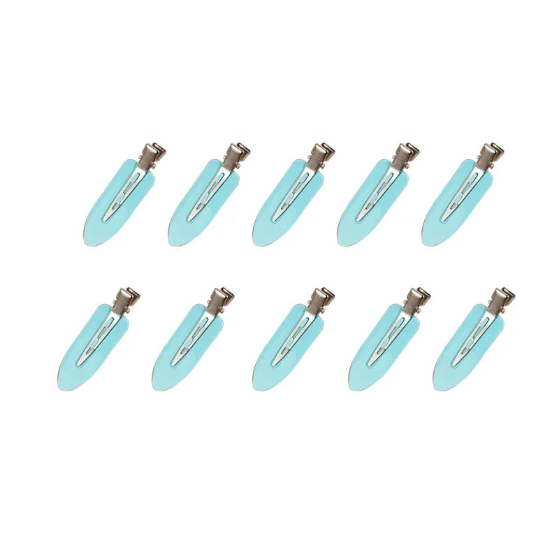 10pcs/set No Crease Basic Hair Clips For Women Girls Hair Styling Makeup No Bend Hairpins Barrettes Fashion Hair Accessories