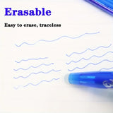 8/4pcs Multi-Color Erasable Gel Pen 0.5mm Tip Painting Writing Drawing School Black Blue Red Pink Orange Green Purple Light Blue