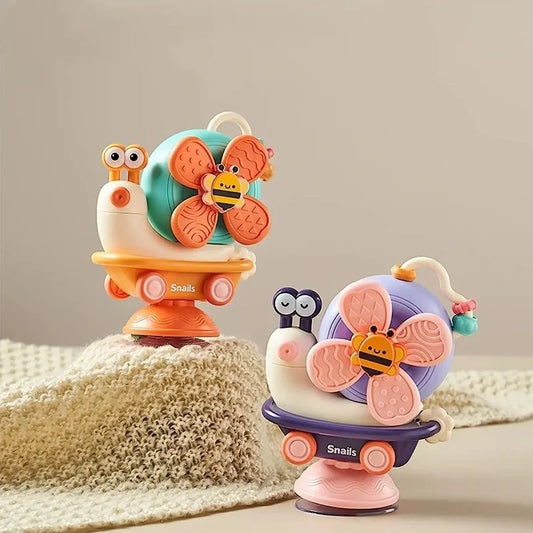 Baby Toy Montessori Inspired Dining Table Sucker Rotation High Chair Toy Suction Cups Spinner for Baby Toddler and Newborn Gifts