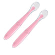 2 Pcs Baby Silicone Spoon Learning Spoon Set Stars Tableware Kids Soft Silicone Feeding Spoon Training Baby Reborn Silicone