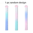 15M Cat Claw Cute Straight Ruler Gradient Measuring Tool Korean Style School Stationery Supply Kawaii Accessories