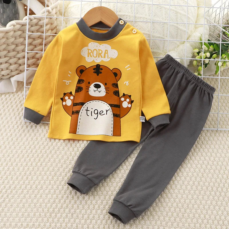 Spring Baby girls Clothes Sets cotton Toddler Girl cute Minnie Suits Baby Tops and pant Infant soft Newborn Sets