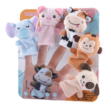 Kindergarten Story Teaching Aids Children Education Dolls Animal Plush kids toys Baby Finger puppets Doll Baby Hand puppet Toys