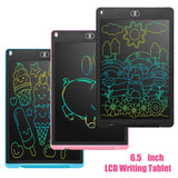 لوح رسم LCD مقاس 6.5 بوصة، لوحة رسم تعليمية من مونتيسوري للأطفال والطلاب، لعبة سبورة سحرية هدية