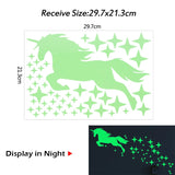 Luminous 3D Stars Dots Wall Sticker for Kids Room Bedroom Home Decoration Glow In The Dark Moon Decal Fluorescent DIY Stickers