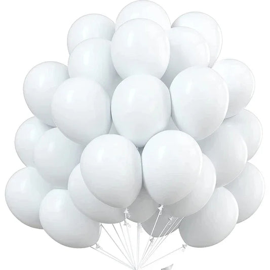 10-100pcs Pearl Latex Balloon White Pink Blue Helium Ball Wedding Adult Birthday Party Decoration Baby Shower Globos