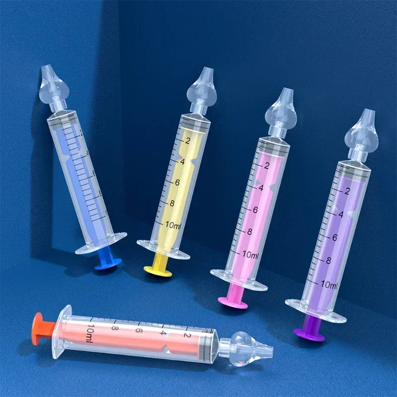 10/20ML Baby Nasal Washer Rhinitis Needle Cleaning Nasal Aspirator Children Syringe Kids Cleaning Health Care Multi-colors