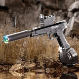ألعاب إطلاق النار الكهربائية الأوتوماتيكية الفائقة من Desert Eagle، أضواء وامضة ملونة جديدة، معركة على الشاطئ وحمام السباحة، هدايا للأطفال البالغين