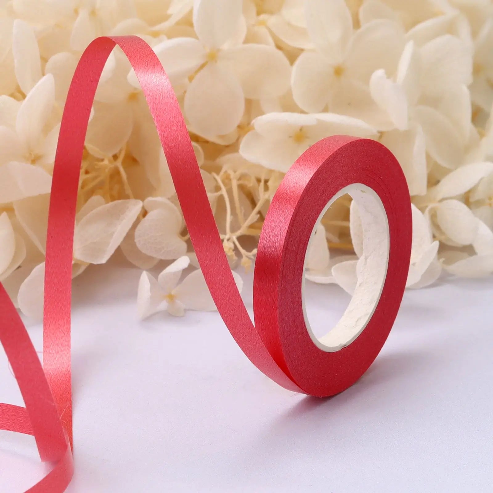 10Meter/Rolls 5mm Balloon Ribbon Party Birthday Wedding Accessorie Laser Balloon Chain Satin Ribbons Crafts DIY Party Decoration