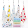 5 PCS Lot Muslin 6 layers Cotton Soft Baby Towels Baby Face Towel Handkerchief Bathing Feeding Face Washcloth Wipe burp cloth