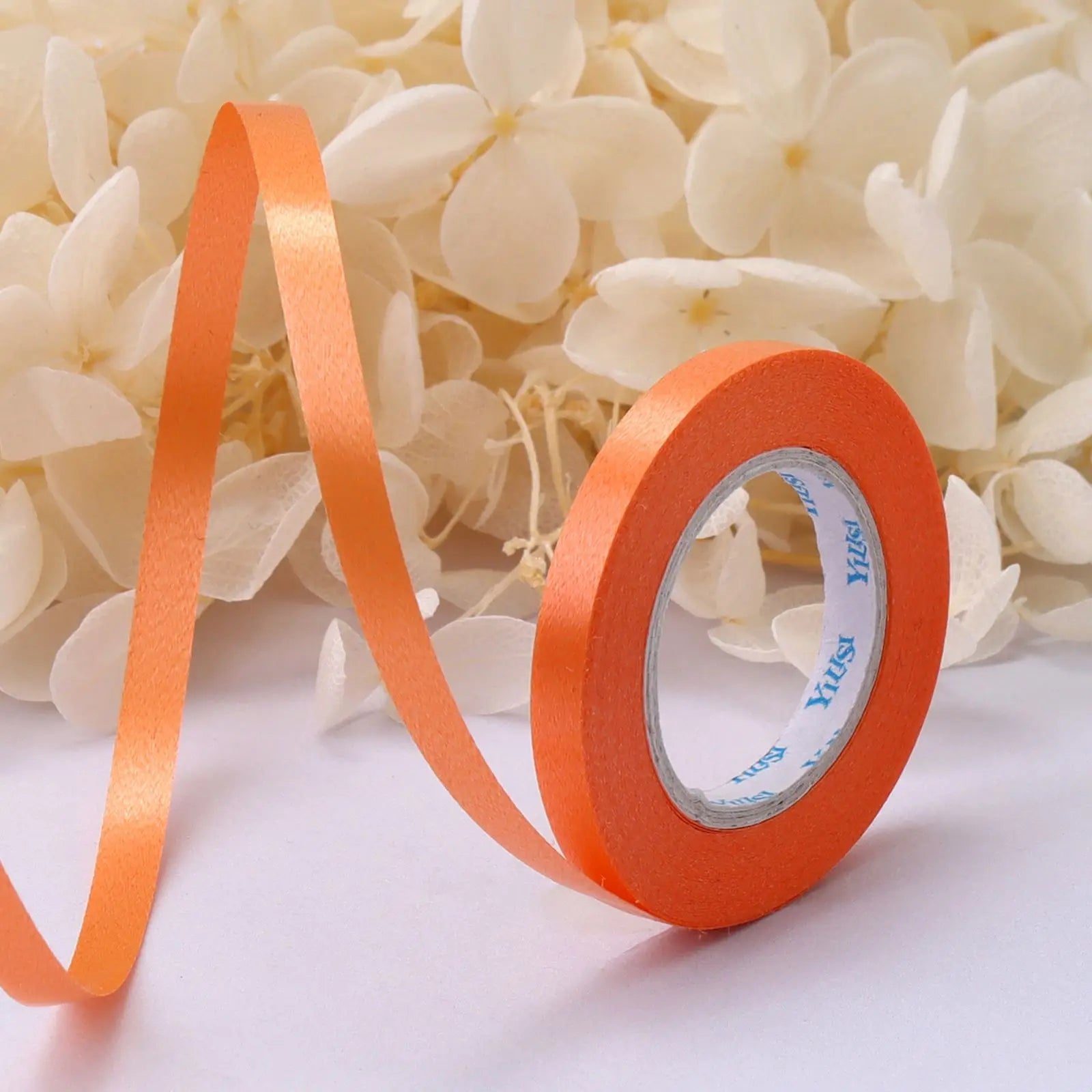 10Meter/Rolls 5mm Balloon Ribbon Party Birthday Wedding Accessorie Laser Balloon Chain Satin Ribbons Crafts DIY Party Decoration