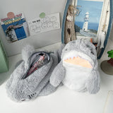 1PC Cute Plush Shark Pencil Case Student Stationery School Supplies Kawaii Doll Back To School Storage Bag Pen Bag Stationery