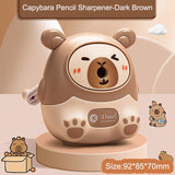 Pencil Sharpener  Creative Capybara Kawaii Stationery Office School Supplies Korean Stationery 80*80*100mm